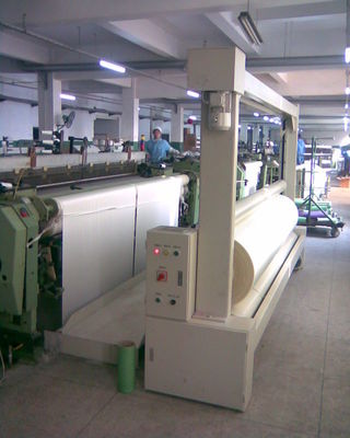 Customized Fabric Roll Winding Machine For Electric Press Rolling Lift 50 Hz