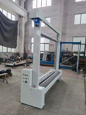 Customized Fabric Roll Winding Machine For Electric Press Rolling Lift 50 Hz