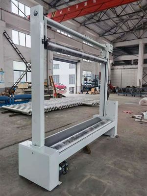 Customized Fabric Roll Winding Machine For Electric Press Rolling Lift 50 Hz