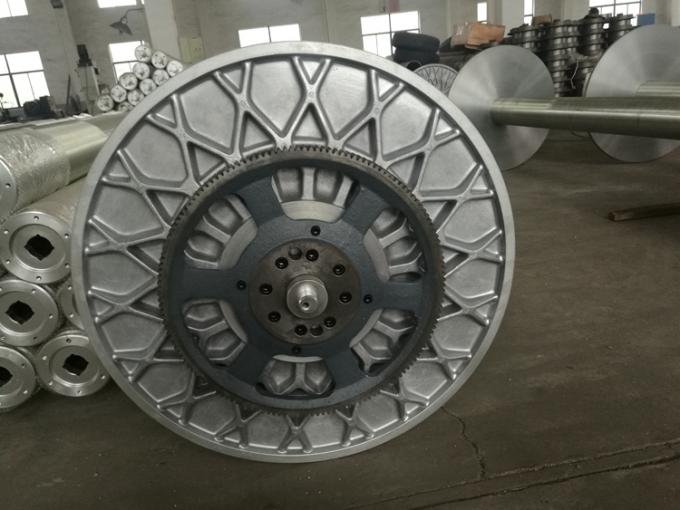 Pièces adaptées aux besoins du client de machine textile de poutre de chaîne utilisées pour tisser des pièces de machines